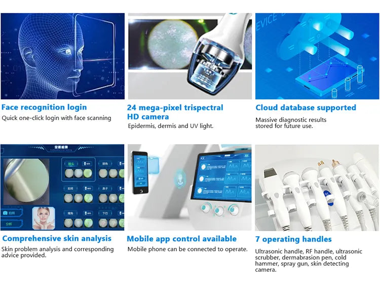 In Smart Ice Blue Hydra Oxyge Dermabrasion Facial
