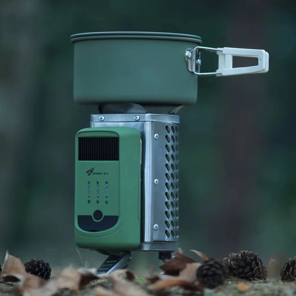 Outdoor Camping Smokefree Stove Power Generating Furnace Hiking
