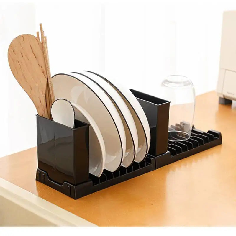 Dish Drying Rack Sink Multipurpose Cutlery Holder Hanging