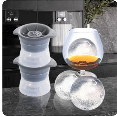 1/2pcs Bar Whiskey Round Ice Cube Maker Silicone