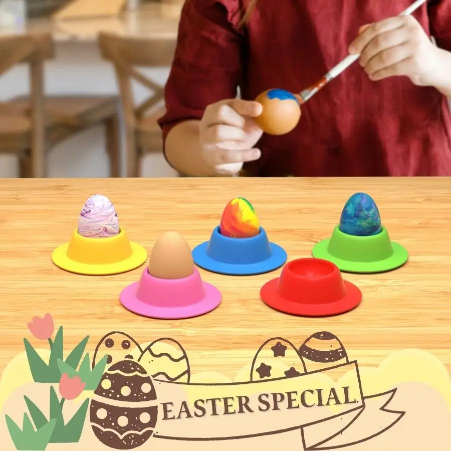 Silicone Egg Holder Rack Holiday Decoration Party Decorations