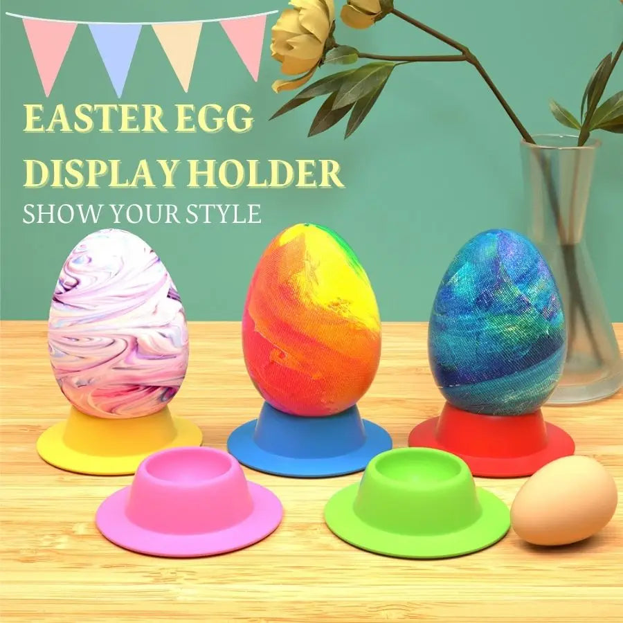 Silicone Egg Holder Rack Holiday Decoration Party Decorations