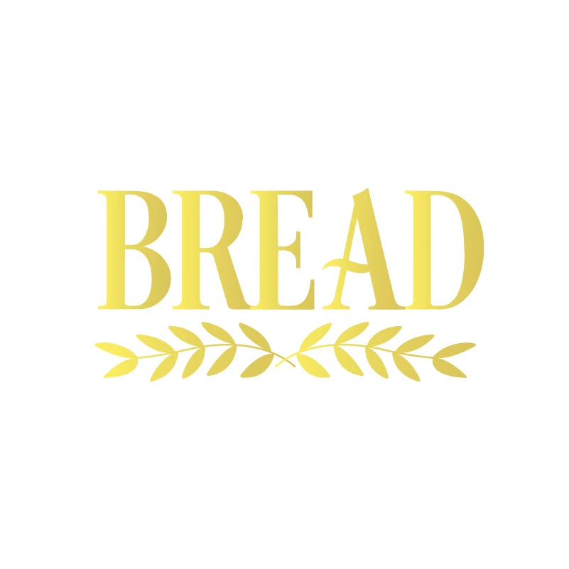 Bread Box Vinyl Sticker Bread Box Storage Label