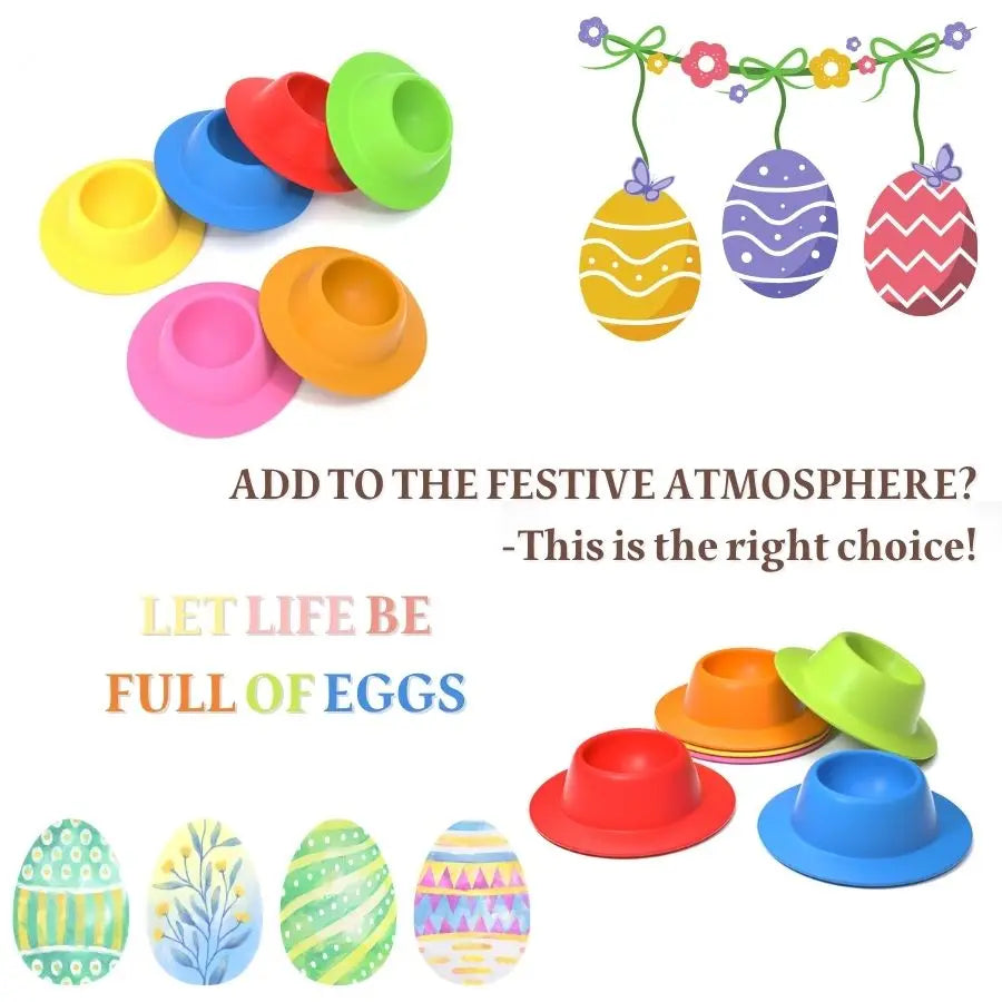 Silicone Egg Holder Rack Holiday Decoration Party Decorations