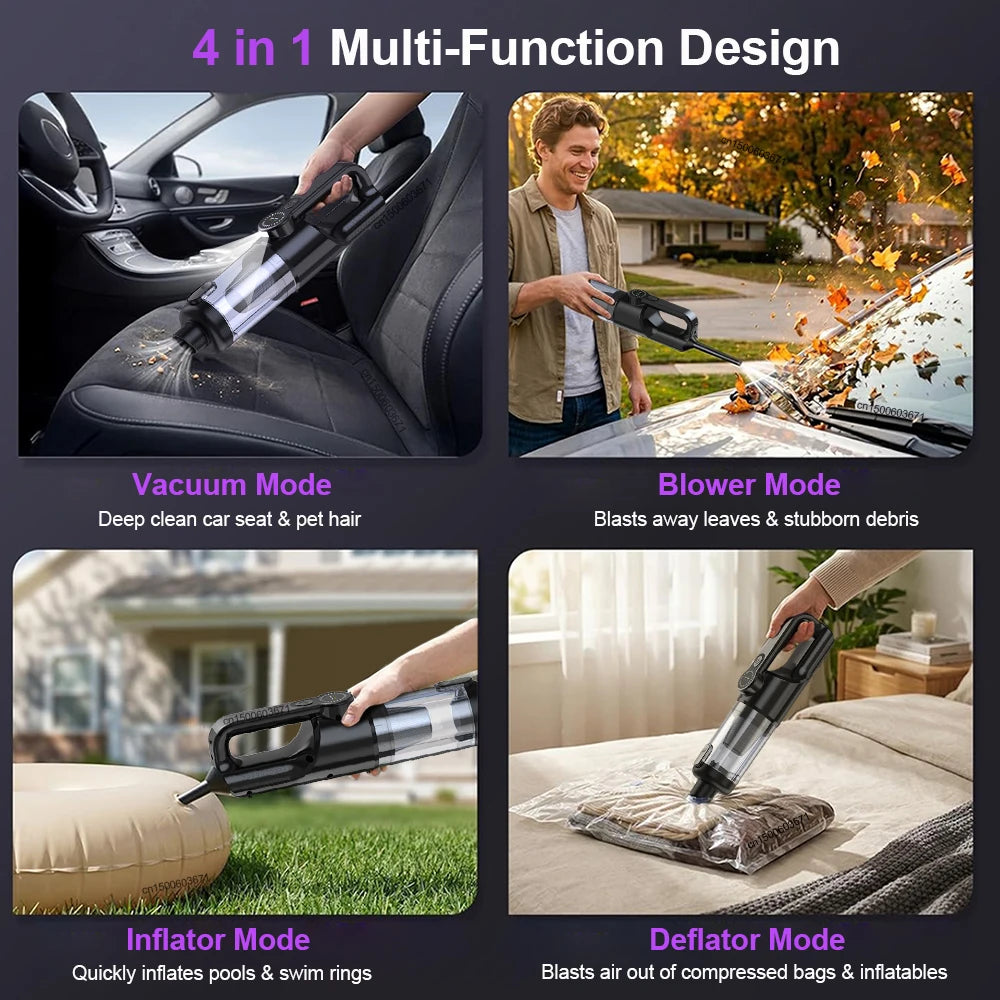 Car Vacuum Cleaner Wireless Auto Vacuum Cleaner Small