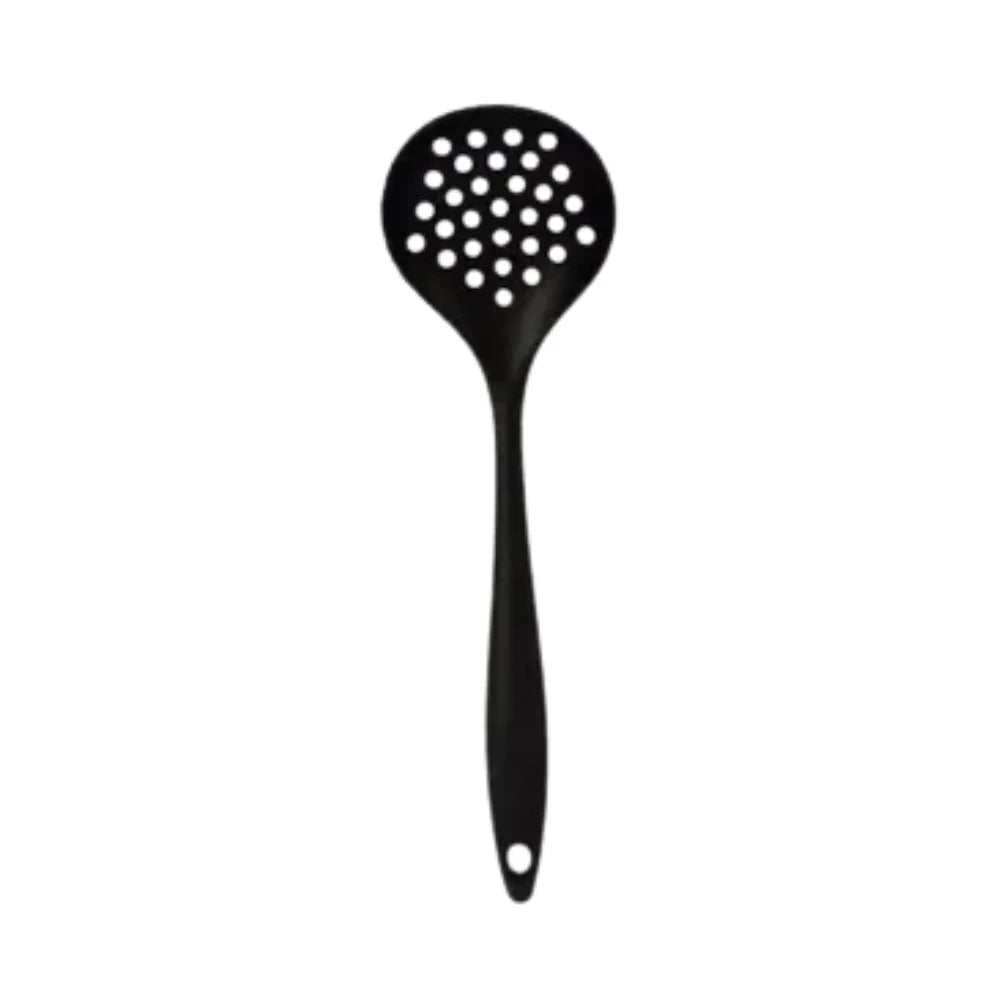 Black Silicone Spoons Cable Silicone Utensils Items