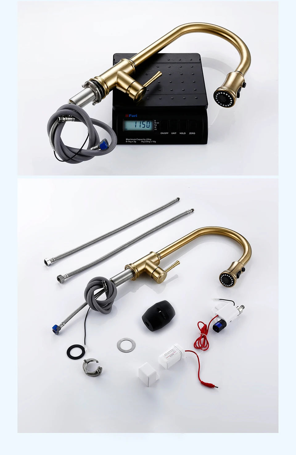 Touch Sensor Faucet Smart Control Mixer Tap Pull