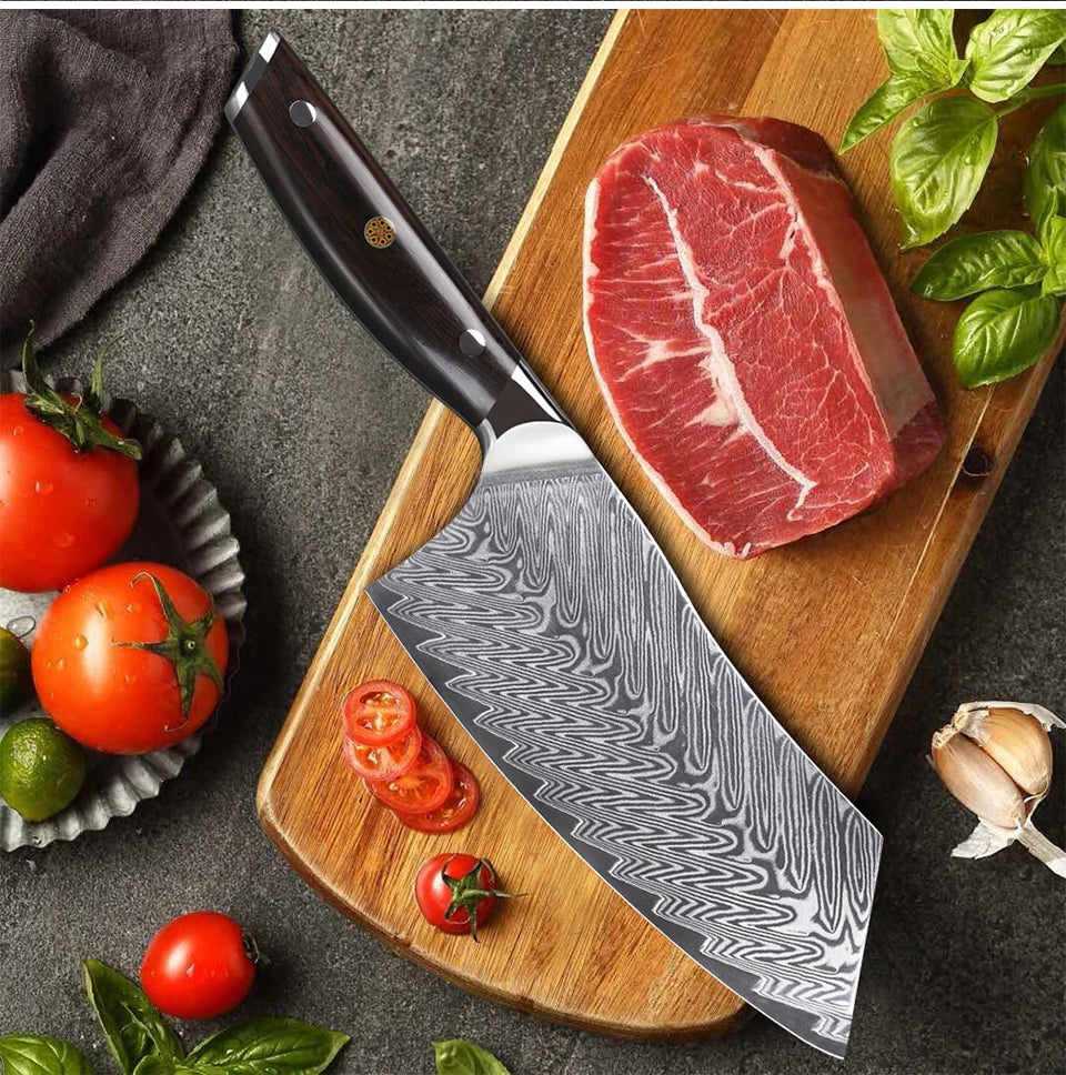 Young Professional Knife 67 Layers Damascus Steel Chef