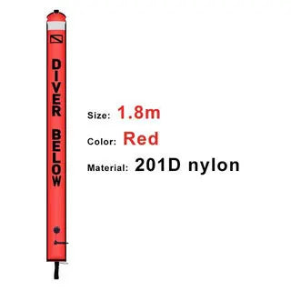 2m/1 5m/1 8m Scuba Diving Colored Buoy -