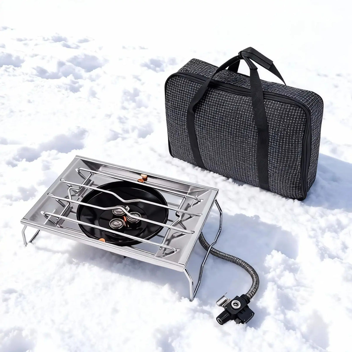 Pandatour Camping Igt Table Stove Windproof Stainless Steel