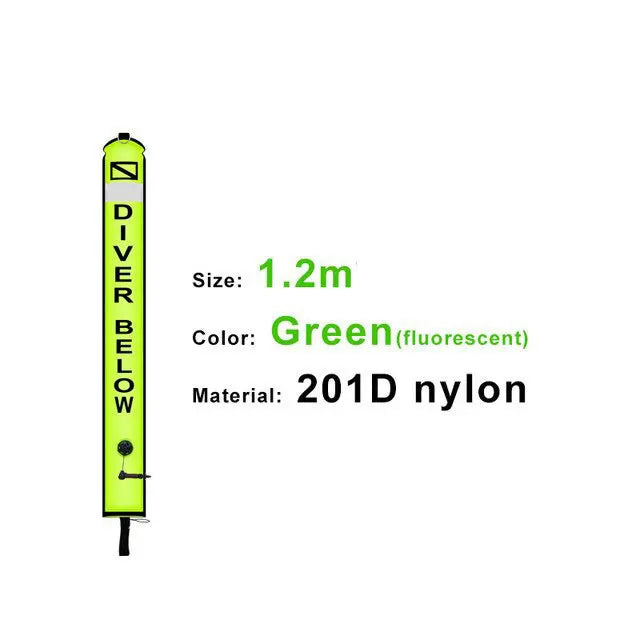 2m/1 5m/1 8m Scuba Diving Colored Buoy -