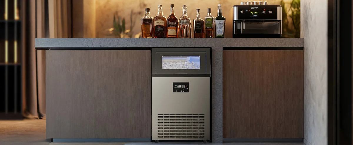 Commercial Ice Maker Machine Stainless Steel Under Counter