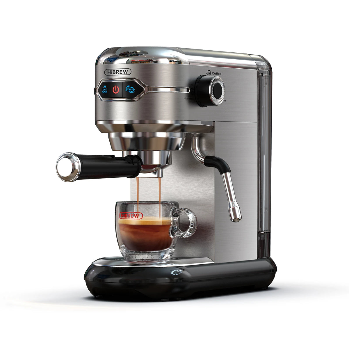 Hibrew Coffee Maker Cafetera 20 Bar Inox Semi