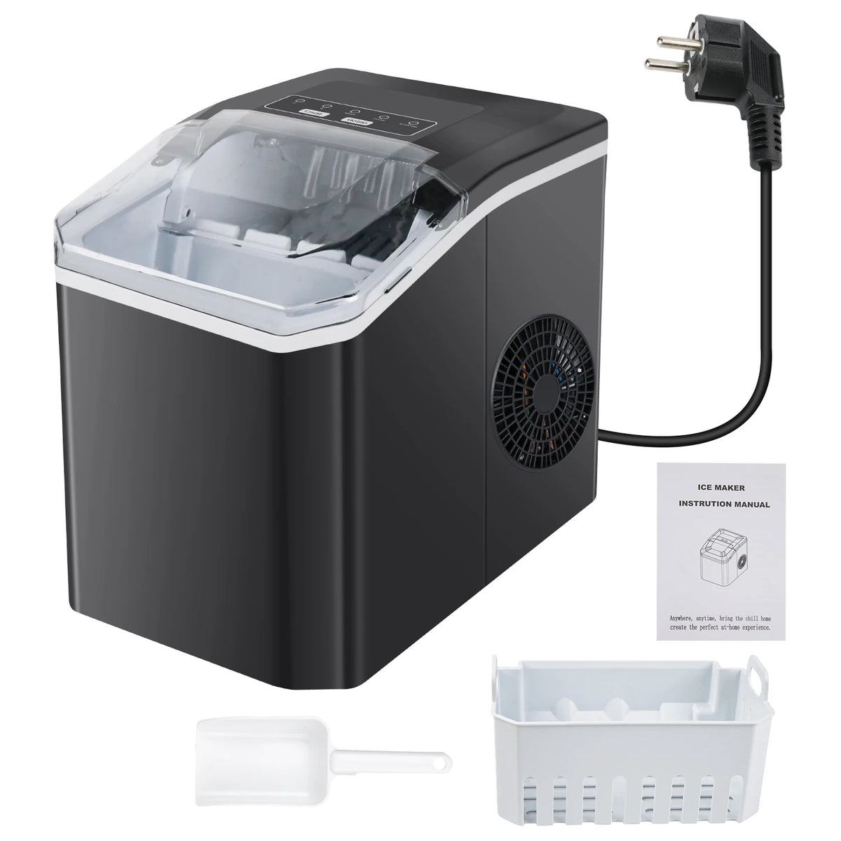 Automatic Ice Maker Mini Ice Machine Led Control