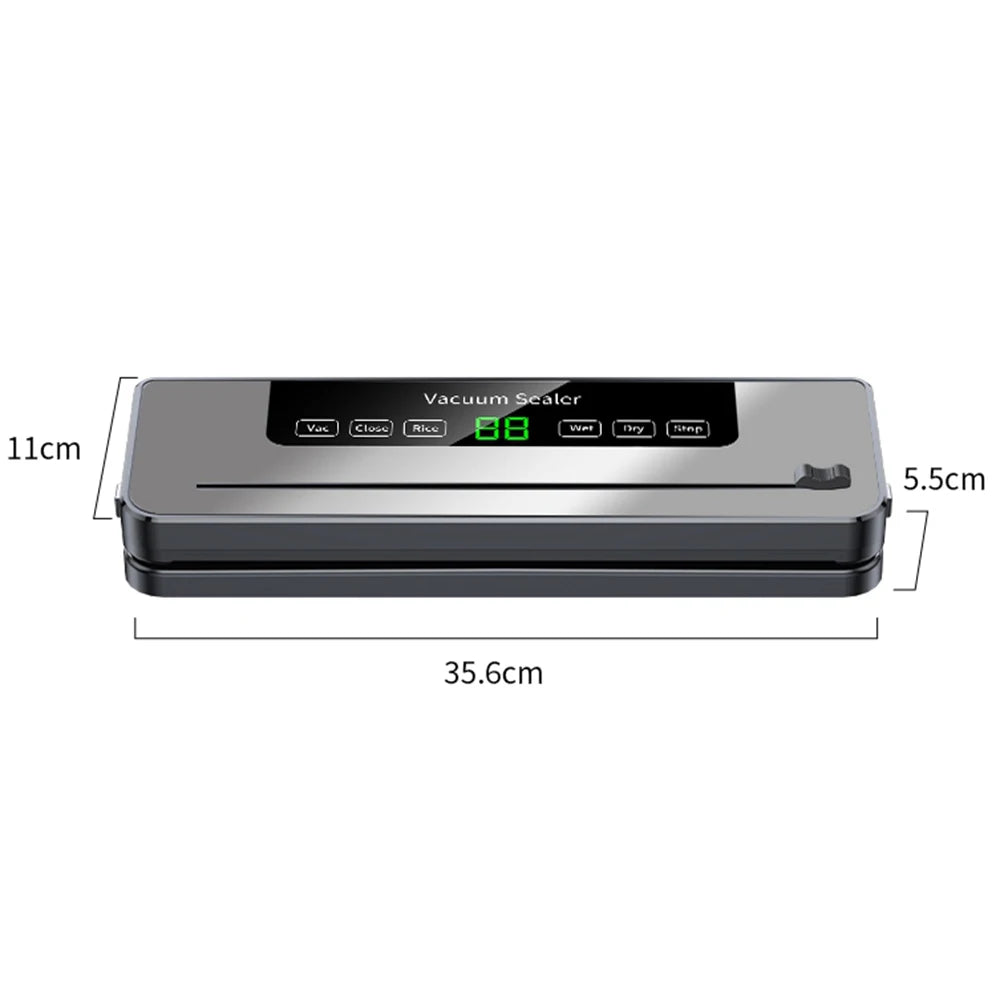 Vacuum Sealer Food Degasser Appliance Compressor Plastic Bag