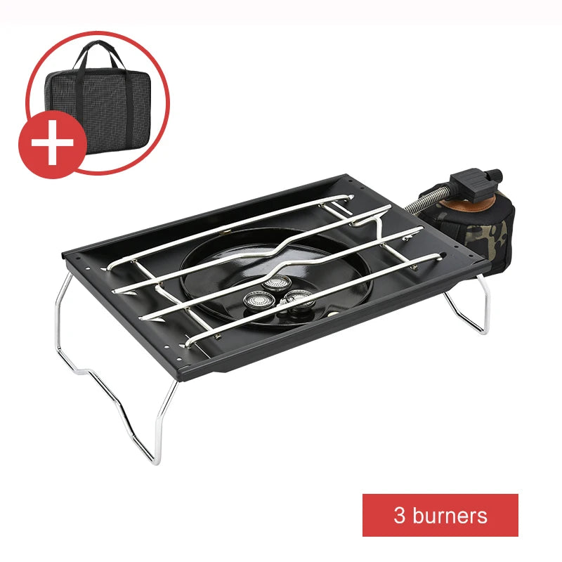 Pandatour Camping Igt Table Stove Windproof Stainless Steel