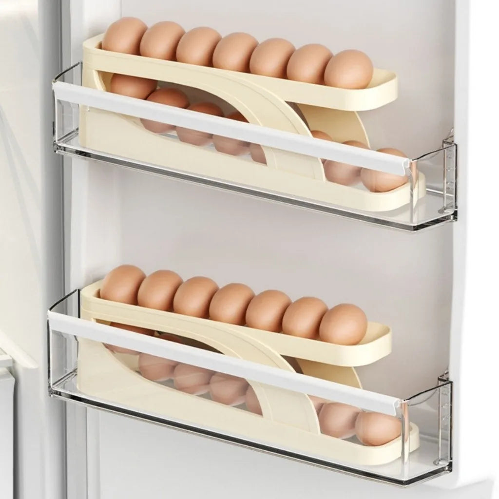 Floors Automatic Egg Dispenser Countertop Cooler Organizer