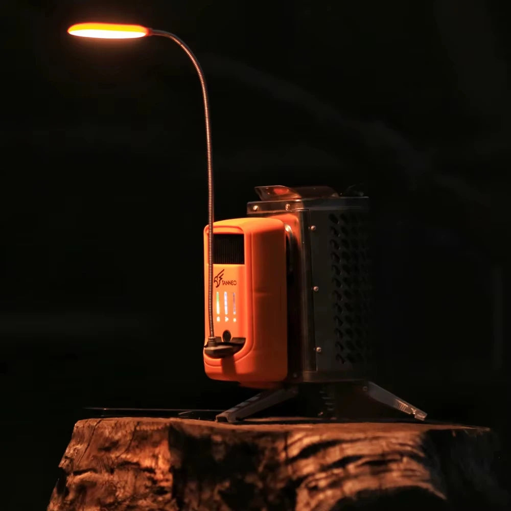 Outdoor Camping Smokefree Stove Power Generating Furnace Hiking