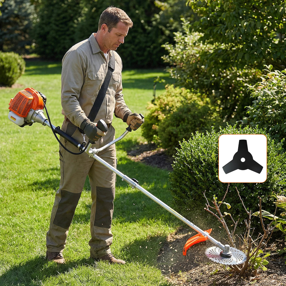 Conentool 52cc Petrol Lawn Mower In Petrol Trimmer