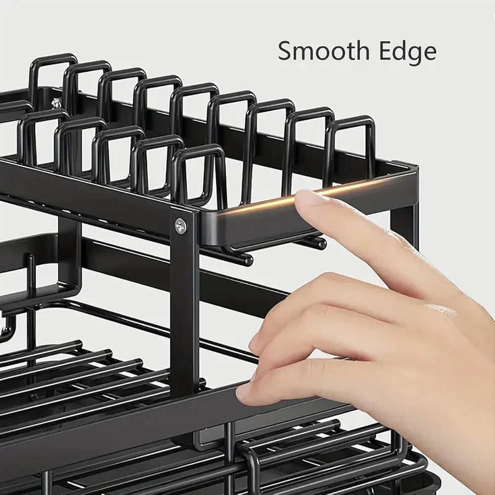 2-Tier Dish Rack Extra Large Dish Drying Rack