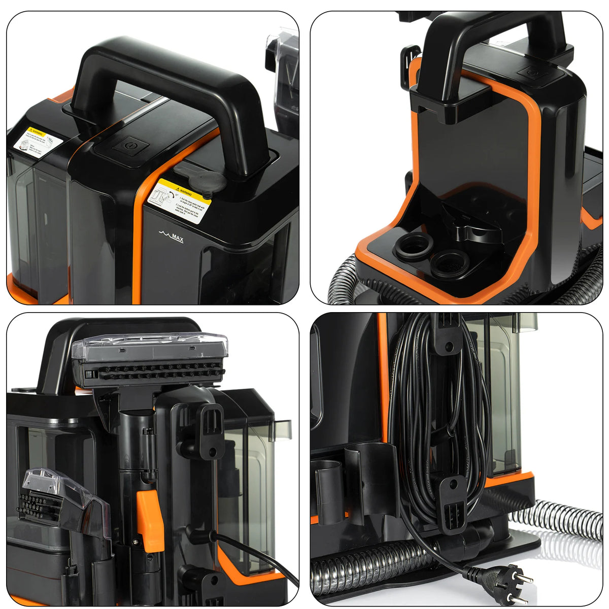 Wet Dry Vacuum Cleaner 15kpa Corded Sofa Carpet