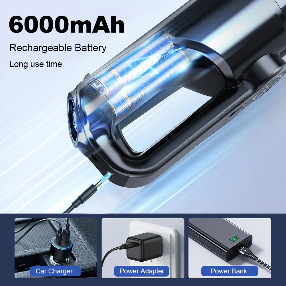 Car Vacuum Cleaner Wireless Auto Vacuum Cleaner Small