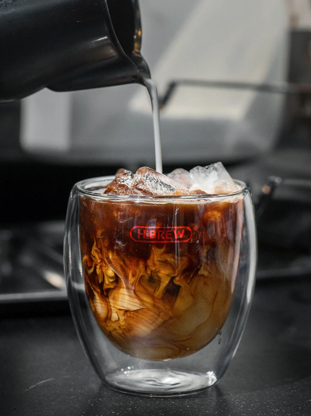 Hibrew Coffee Maker Cafetera 20 Bar Inox Semi