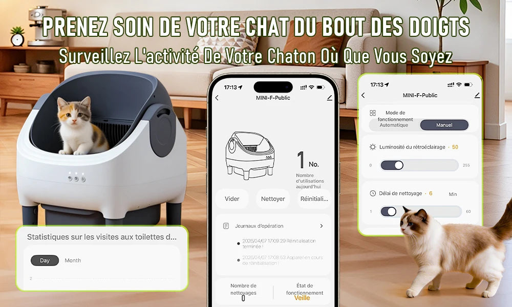 76l 11l Fully Automatic Self-Cleaning Cat Litter Box