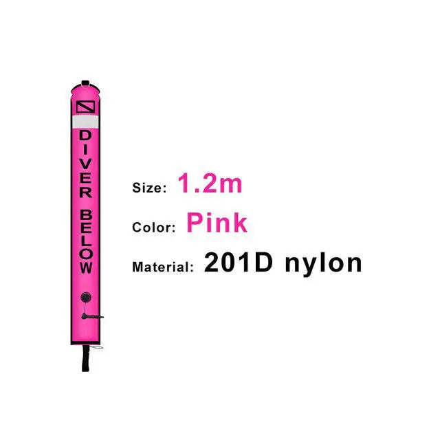 2m/1 5m/1 8m Scuba Diving Colored Buoy -