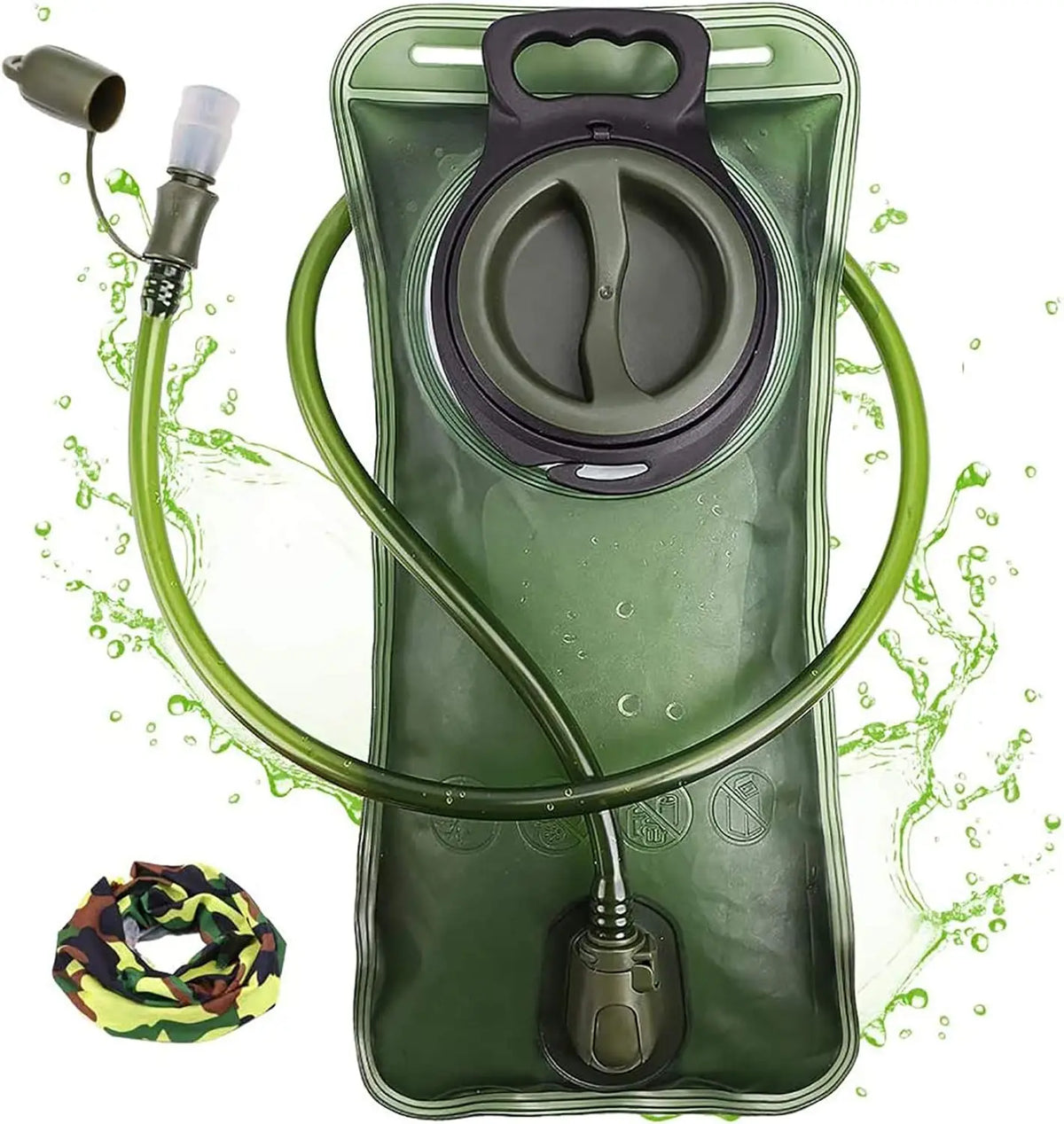 Hydration Bladder 2l Water Bladder Hiking Backpack Leak