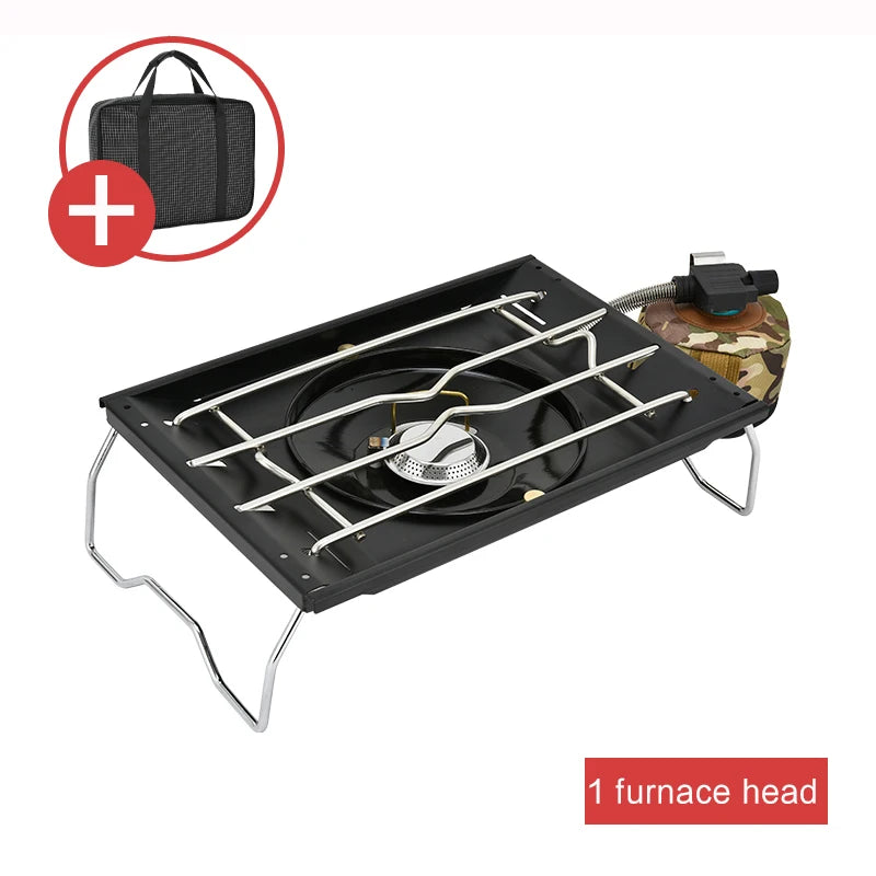 Pandatour Camping Igt Table Stove Windproof Stainless Steel