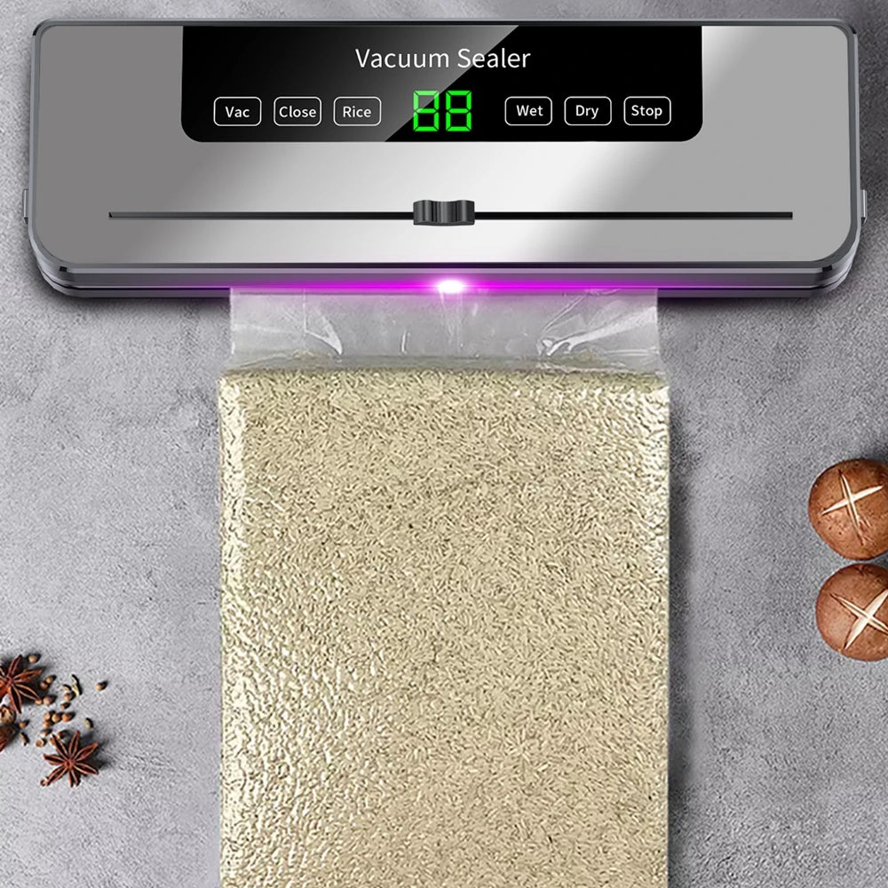 Vacuum Sealer Food Degasser Appliance Compressor Plastic Bag