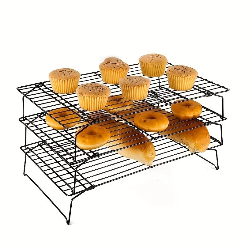 Stackable Cooling Rack Baking Tier Oven Safe Baking