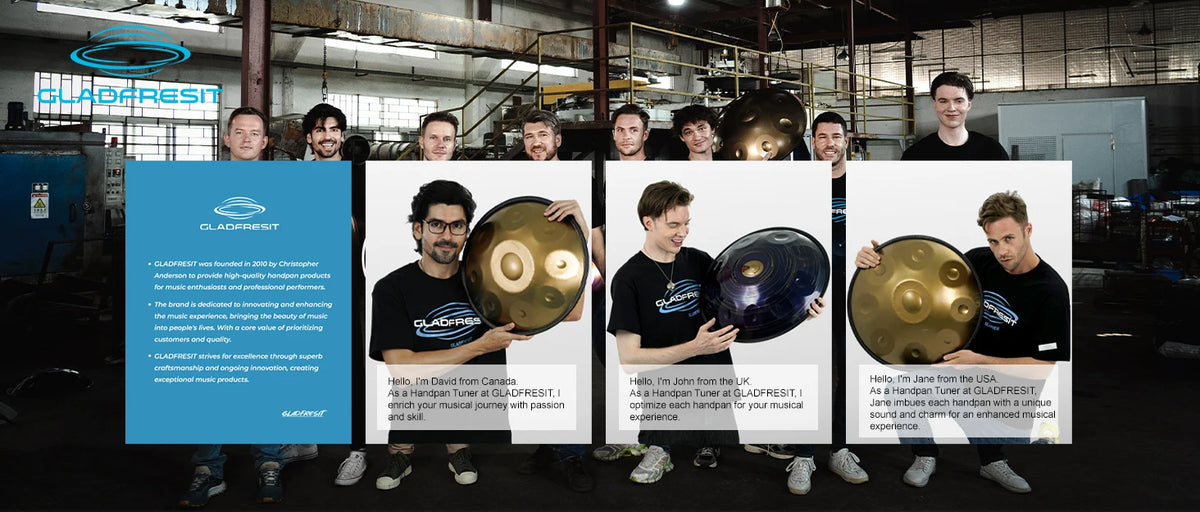 Handpan Drum 9notes 18 Inches In Minor Comes