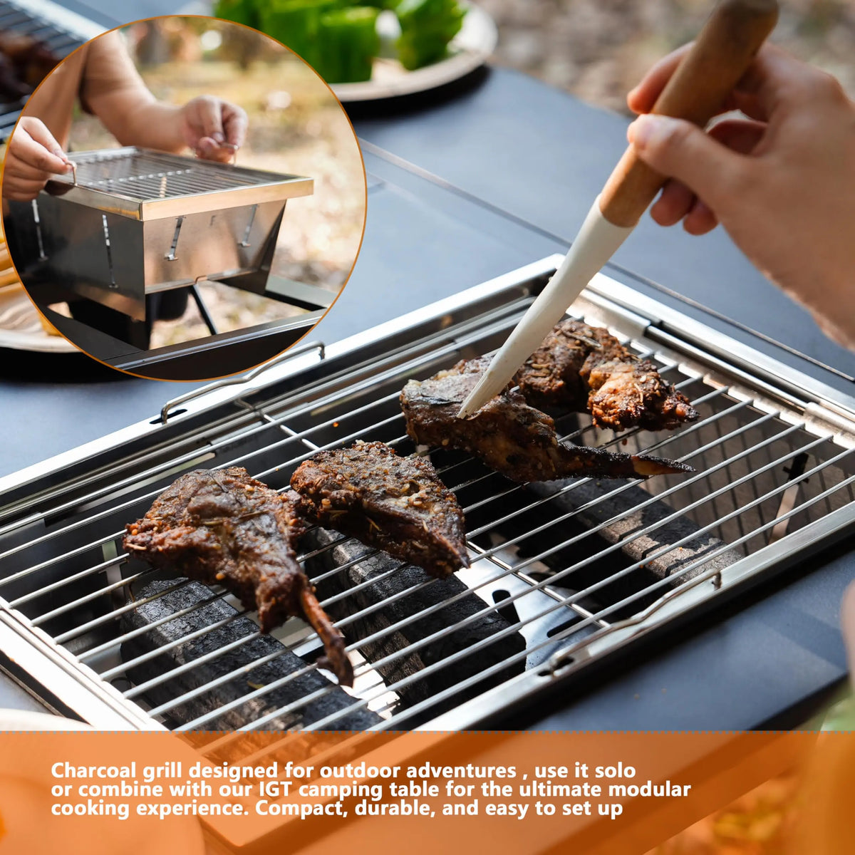 Pandatour Igt Outdoor Camping Stove High Firepower Folding