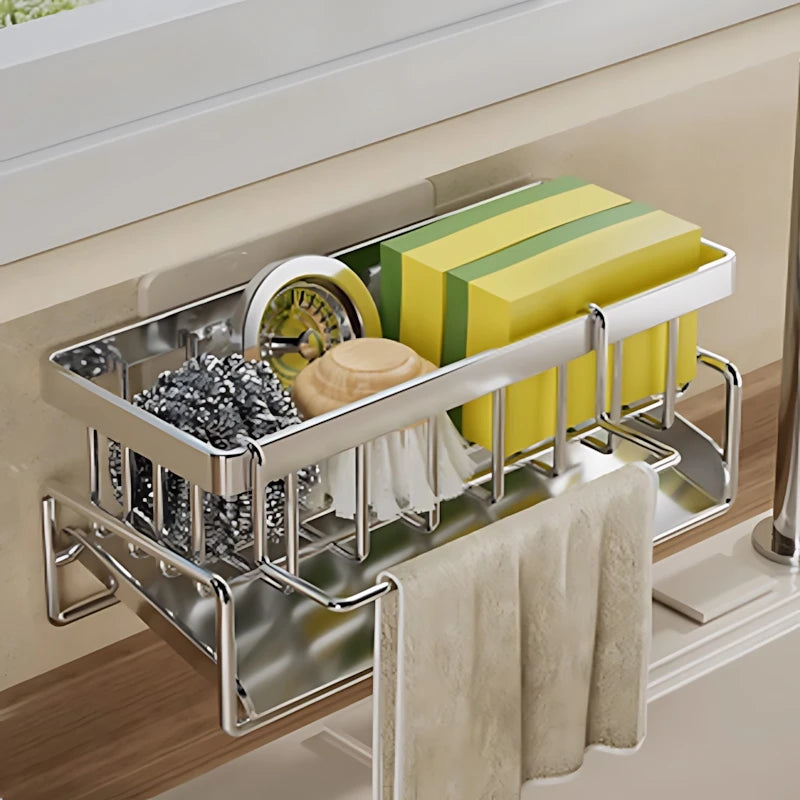 Over-Sink Organizer - Sponge Holder & Drying Rack