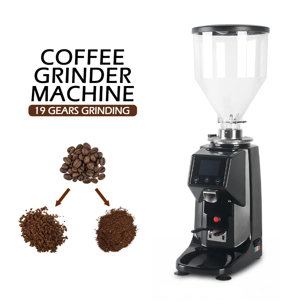 Itop Coffee Grinder Touch Screen Timing 60mm Flat