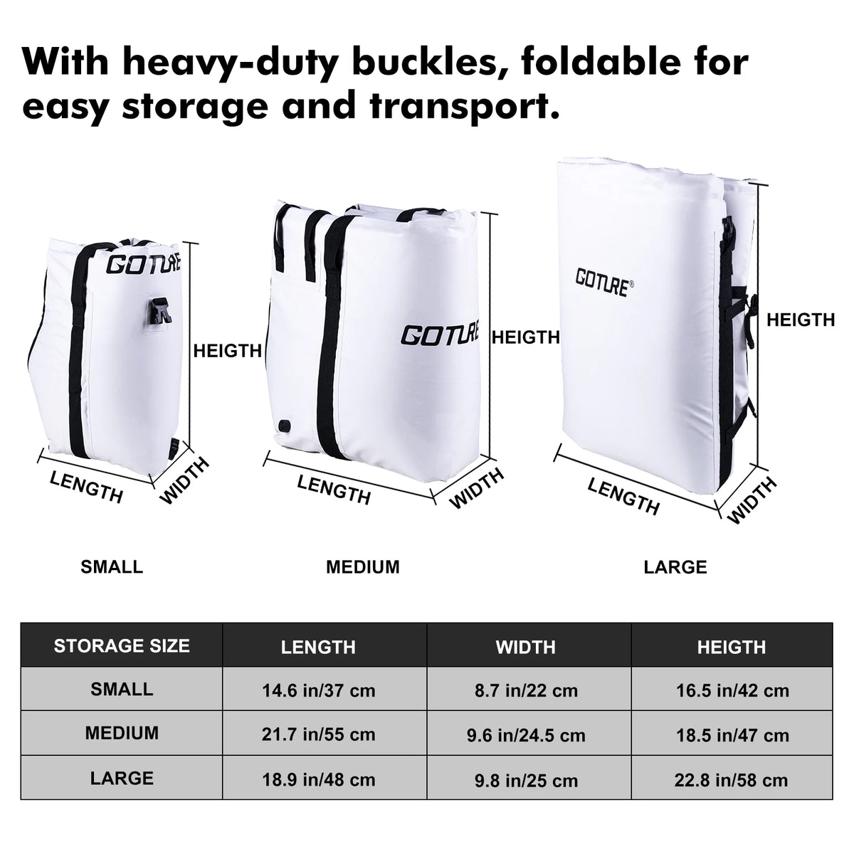 Goture Eva Fishing Bag Outdoor Live Fish Ice