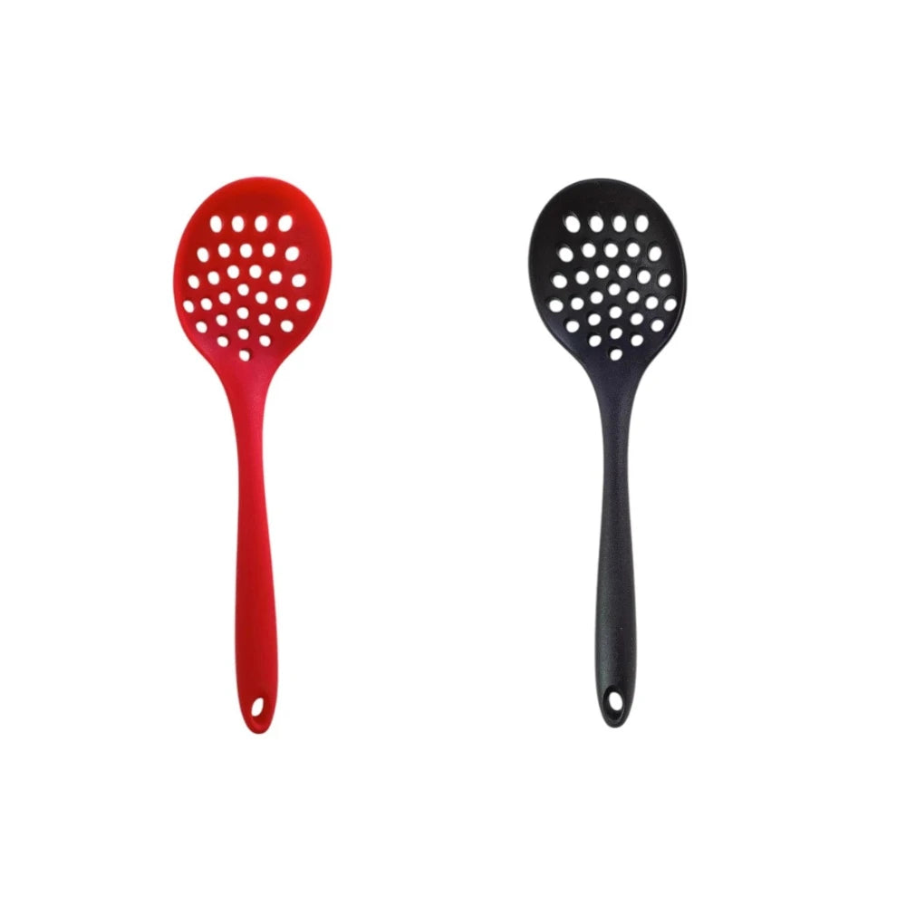 Black Silicone Spoons Cable Silicone Utensils Items