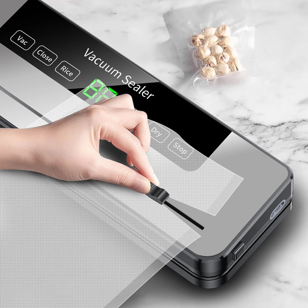 Vacuum Sealer Food Degasser Appliance Compressor Plastic Bag