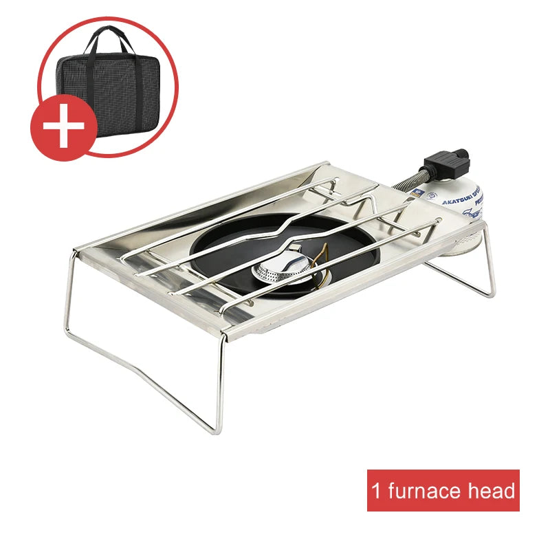 Pandatour Camping Igt Table Stove Windproof Stainless Steel