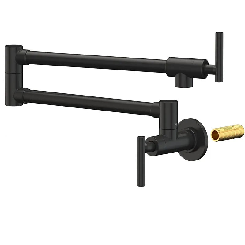 Pot Filler Faucet Wall Mount Stove Faucet Brass