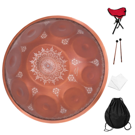 Handpan Drum 9notes 18 Inches In Minor Comes