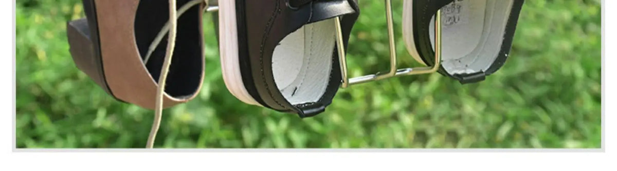4/6pcs Windproof Rust Resistant Stainless Steel Shoe Drying