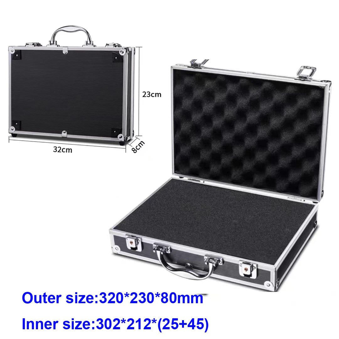 Toolbox Aluminum Alloy Suitcase Instrument Box Equipment File