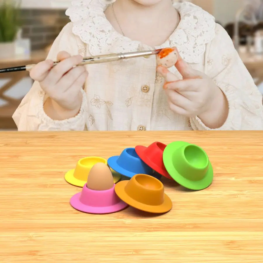 Silicone Egg Holder Rack Holiday Decoration Party Decorations