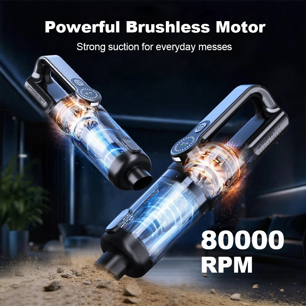 Car Vacuum Cleaner Wireless Auto Vacuum Cleaner Small