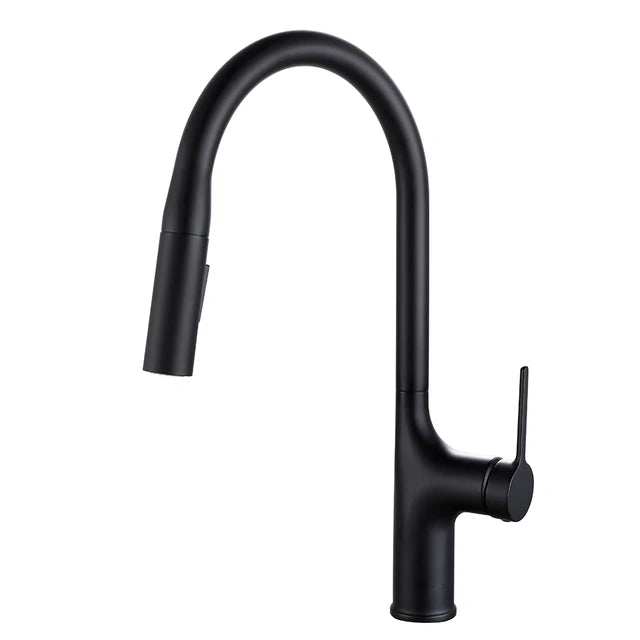 Deck Mounted Faucet Pull Out Mixer Tap Bagnolux