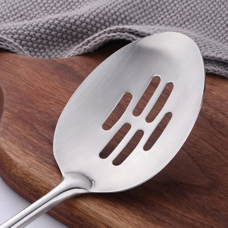 1/7/10pcs Utensils Cooking Stainless Steel Shovels Turner Ladle