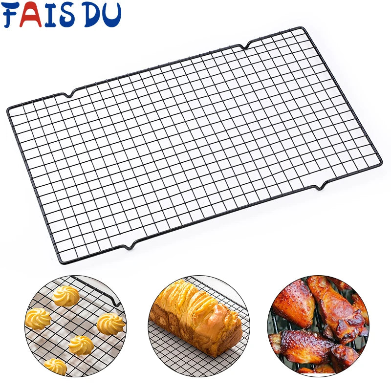 1pcs Layer Stainless Steel Bbq Bread Cake Cooling